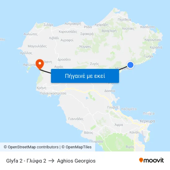 Glyfa 2 - Γλύφα 2 to Aghios Georgios map