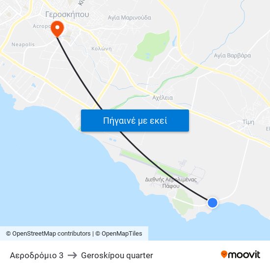 Αεροδρόμιο 3 to Geroskípou quarter map