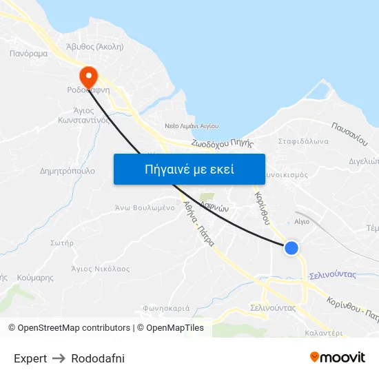 Expert to Rododafni map