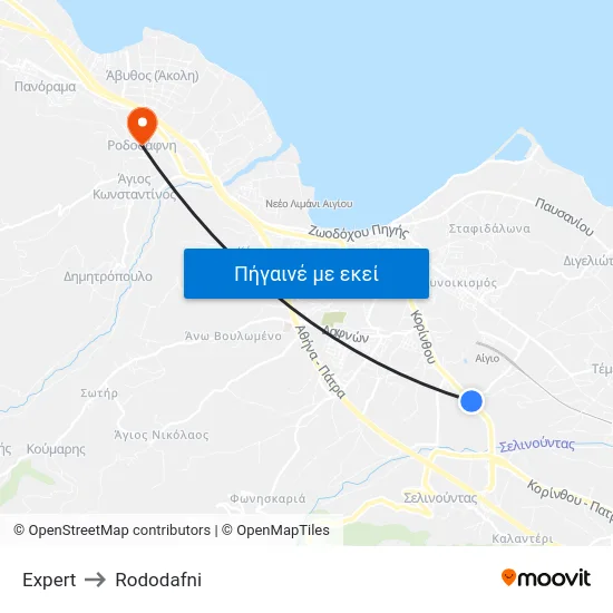 Expert to Rododafni map