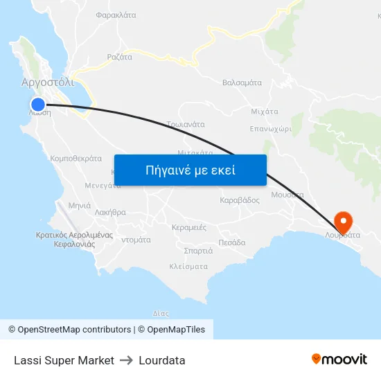 Lassi Super Market to Lourdata map