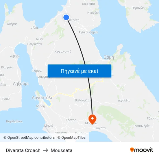 Divarata Croach to Moussata map