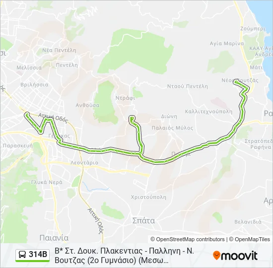 314Β  Line Map