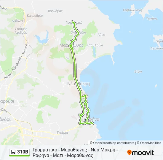 310Β  Line Map