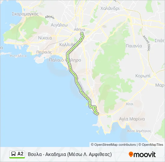 Α2  Line Map