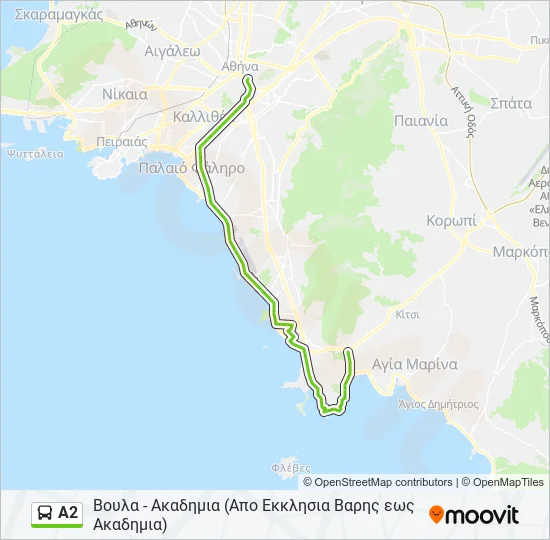 Α2  Line Map