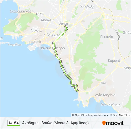Α2  Line Map