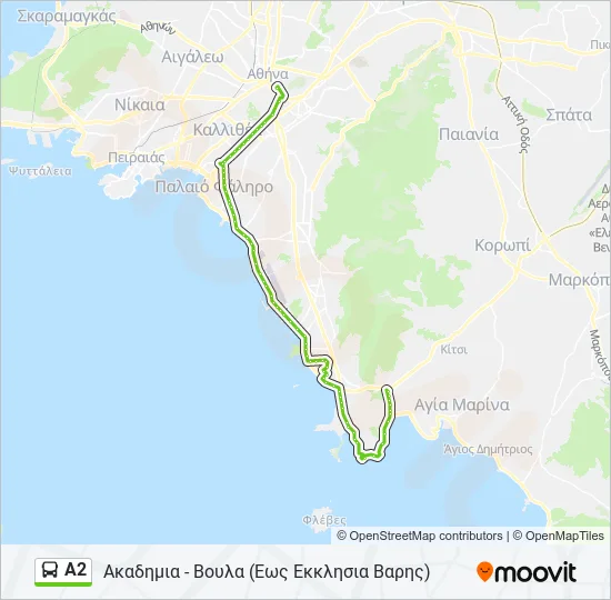 Α2  Line Map