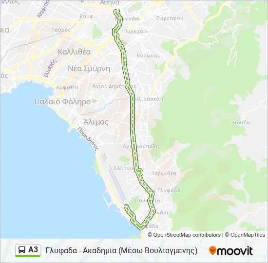 Α3  Line Map