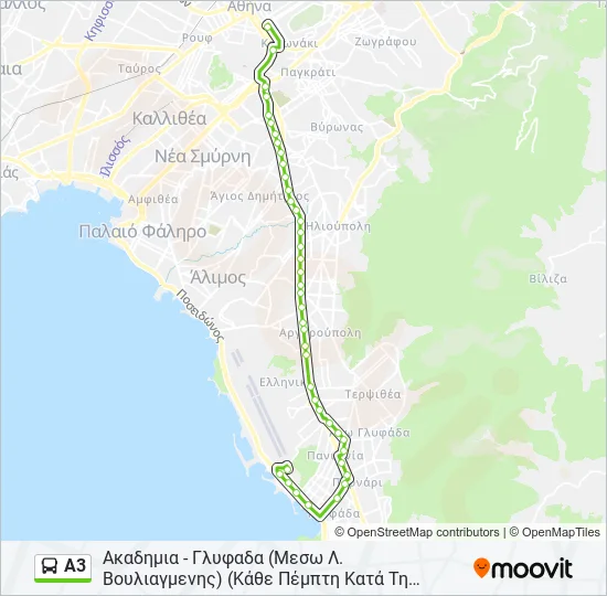 Α3  Line Map