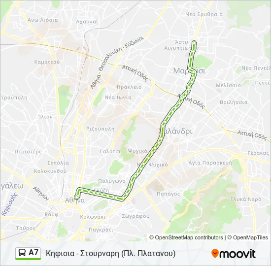 Α7  Line Map