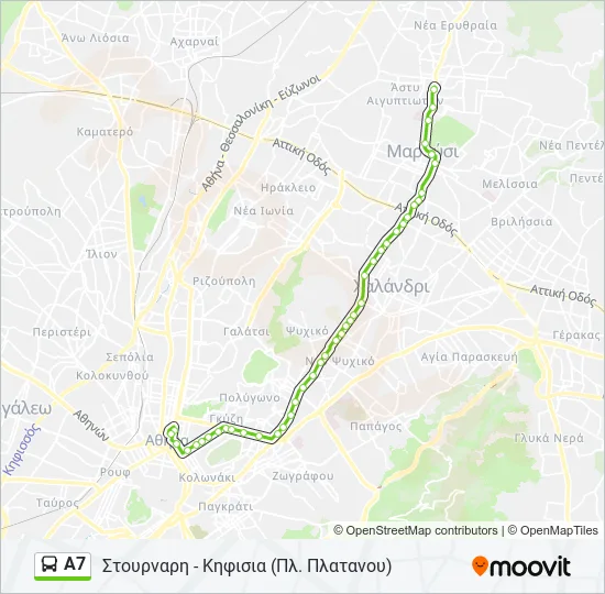Α7  Line Map