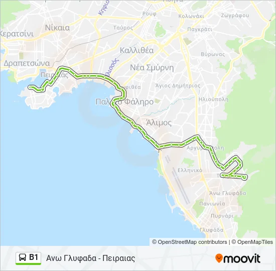 Β1  Line Map