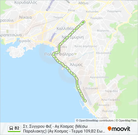 Β2  Line Map
