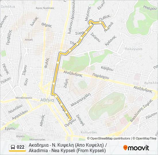 022  Line Map