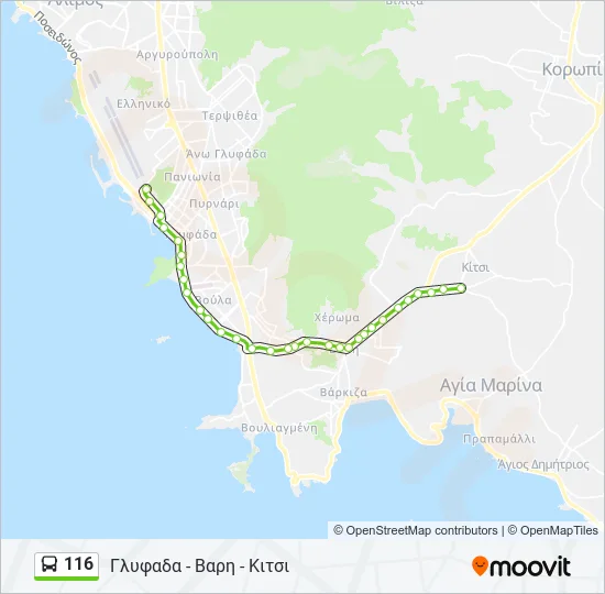 116  Line Map
