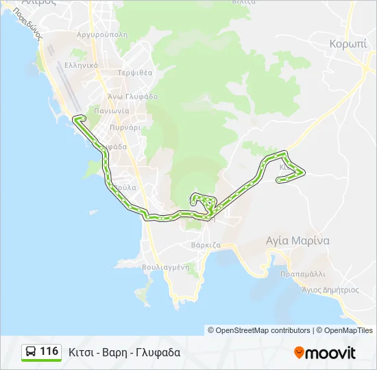 116  Line Map