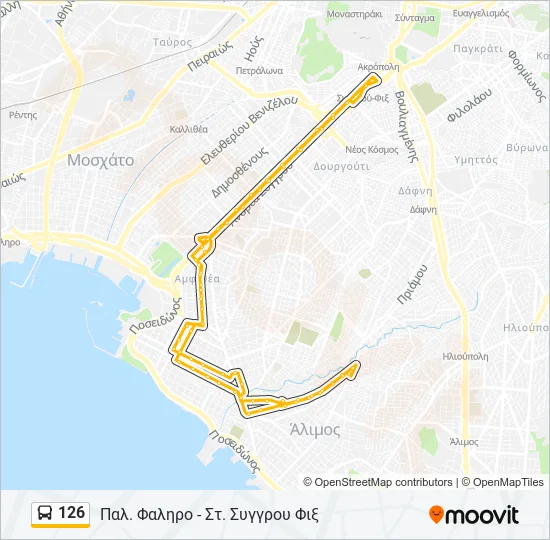 126  Line Map