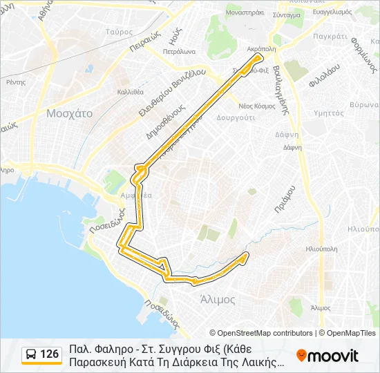 126  Line Map
