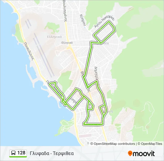 128  Line Map