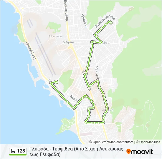 128  Line Map