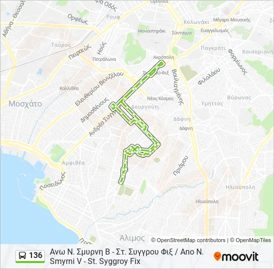 136  Line Map