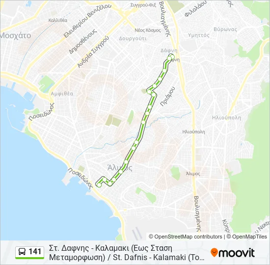 141  Line Map