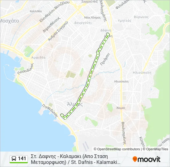 141  Line Map