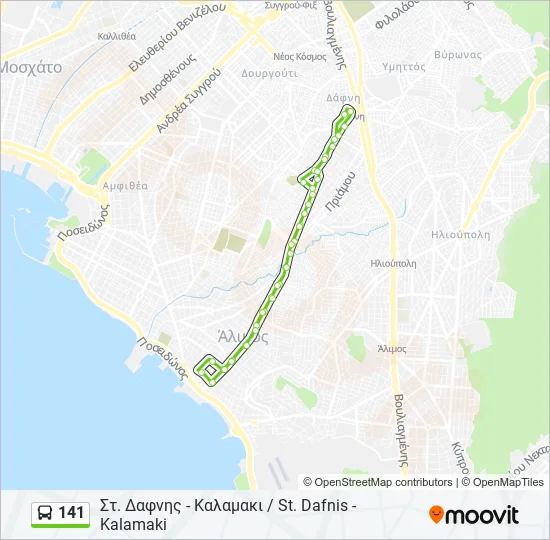 141  Line Map