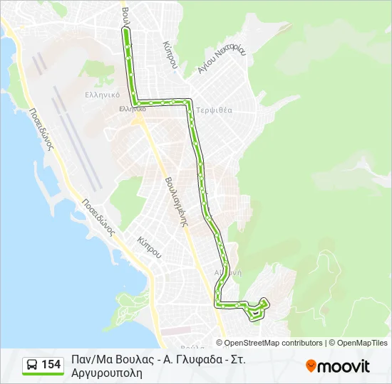 154  Line Map