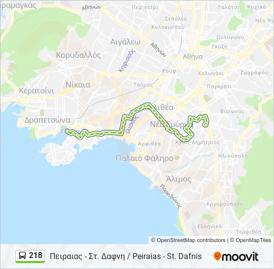 218  Line Map