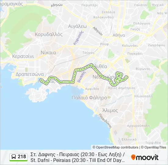 218  Line Map