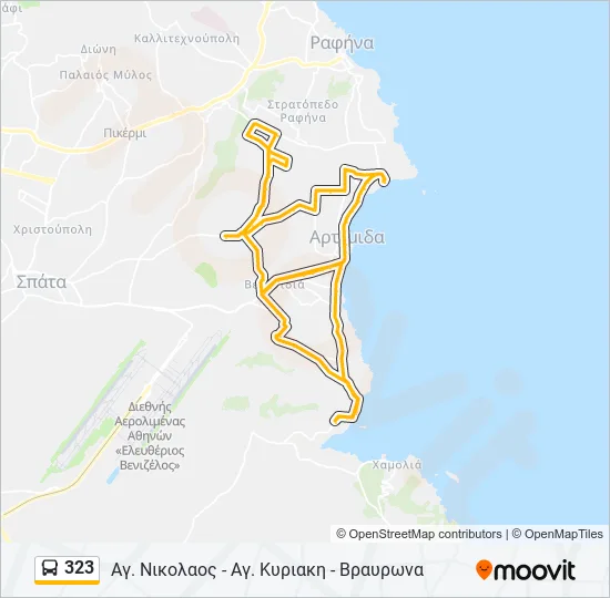323  Line Map