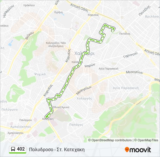 402  Line Map