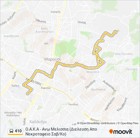 410  Line Map