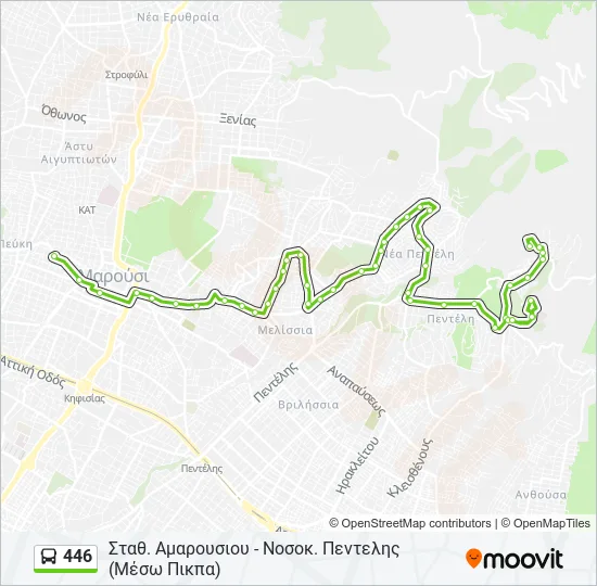 446  Line Map