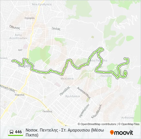 446  Line Map