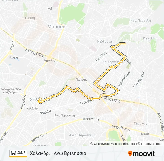 447  Line Map