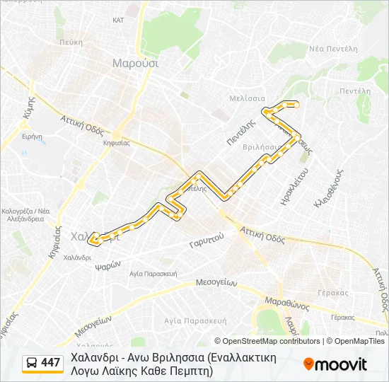 447  Line Map