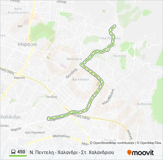 450  Line Map