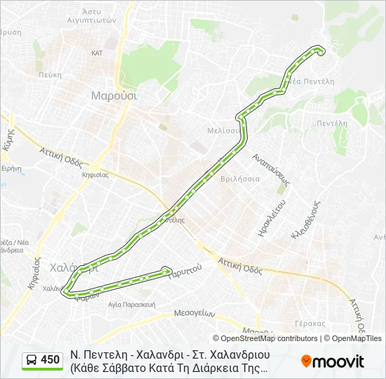 450  Line Map
