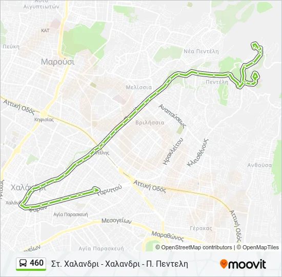 460  Line Map