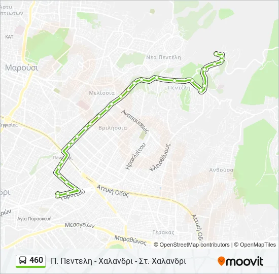 460  Line Map