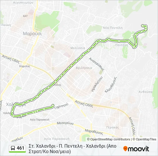 461  Line Map