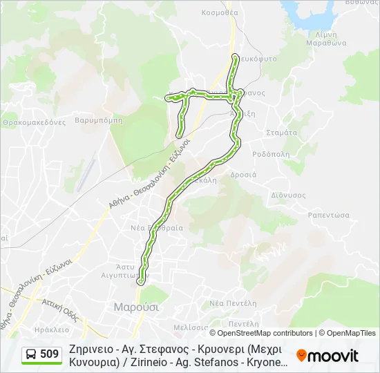 509  Line Map