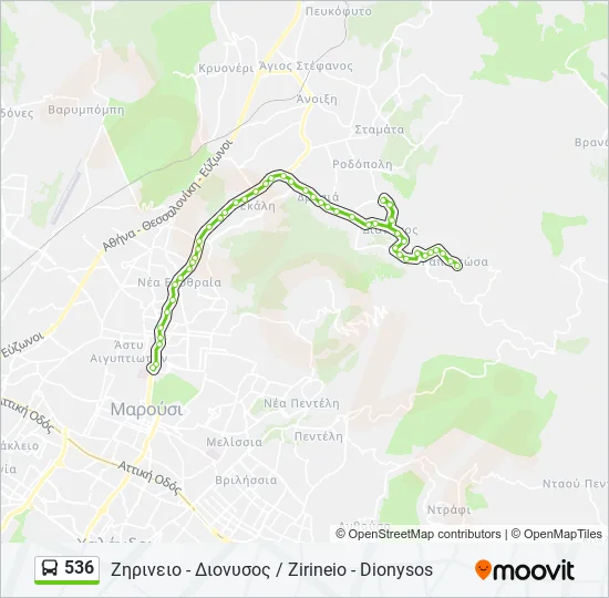 536  Line Map