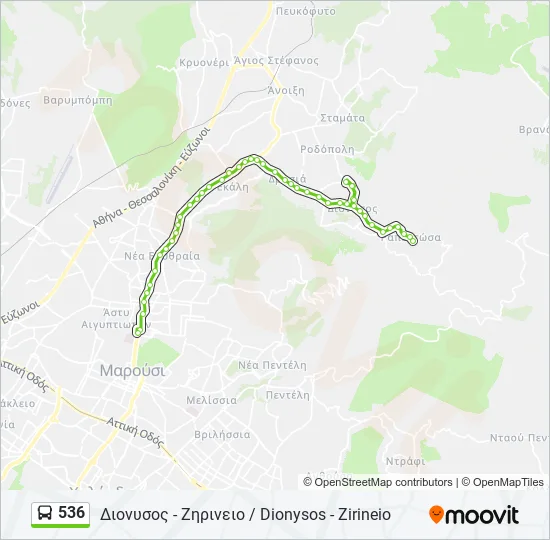 536  Line Map