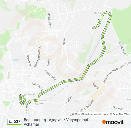 537  Line Map
