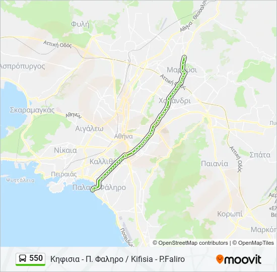 550  Line Map