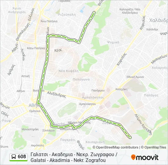 608  Line Map